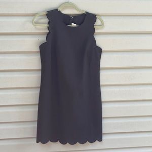 J. Crew Scalloped Shift Dress